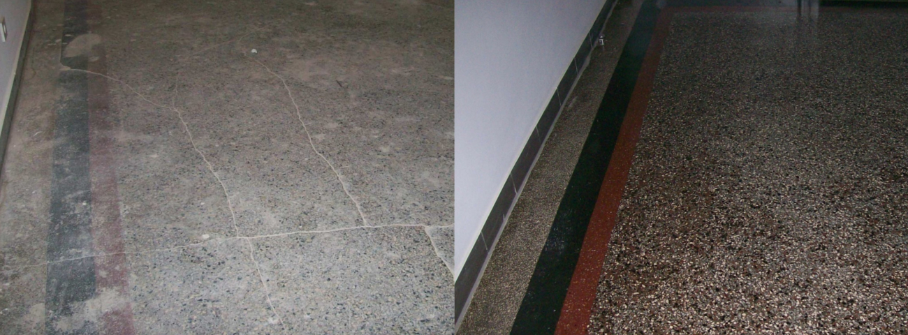 Steinreinigung - Terrazzo reinigen
